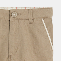 شورت برمودا من الكتان +...